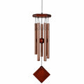 Campana de Viento Tubular de Metal Marr¨®n para Exterior e Interior