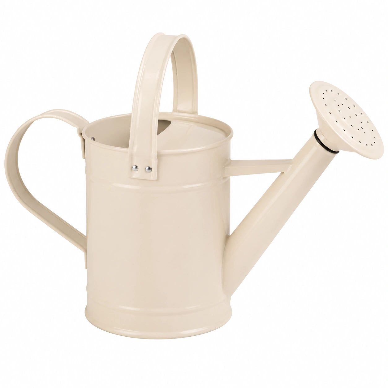 Regadera de Metal Beige con Mango Ergon¨®mico de 5 Litros